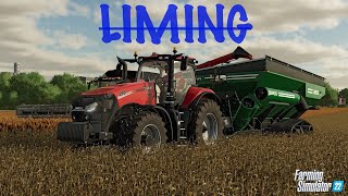 How to use lime in farming simulation 22 and gameplay livestreaming gaming farming openworld [upl. by Viens]