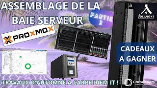 🚀 Nouvelle vidéo  Troisième partie de lassemblage de notre baie serveur  🚀enfin [upl. by Ummersen]