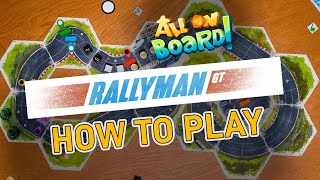 All On Board  Rallyman GT  VR Board Game Tutorial [upl. by Trinetta]