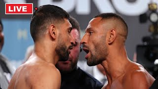 AMIR KAHN VS KELL BROOK FULL FIGHT LIVE Commentary No Fight Footage [upl. by Mccarty]