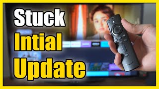 How to Fix Firestick Stuck on Initial Setup amp Update Logo Screen [upl. by Bette]