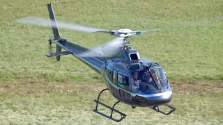 Airbus Helicopters H125 AS350 B2  Landing Startup amp Takeoff at Nancy Airport shorts video [upl. by Jarl]