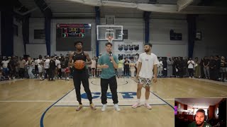 This Game Gets Disrespectful Friga Vs Grantham 1v1 Basketball Reaction [upl. by Epolenep451]