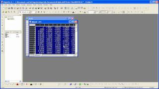 Graphing Origin Contour Plots and Color Mapping Part 1  Create Contour Plot from a Matrix [upl. by Corson]