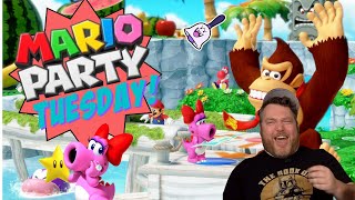 Mario Party Tuesday With Robert from Late to the Party and Wendy from The Movie Couple 111423 [upl. by Ivgnout]