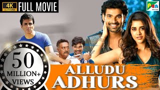 Alludu Adhurs  New Hindi Dubbed Movie  Bellamkonda Srinivas Nabha Natesh Sonu Sood Prakash Raj [upl. by Krahling]