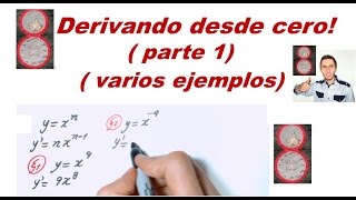 Derivando desde cero parte 1 de 2 Introducción a las derivadasderivadas básicas [upl. by Essy]