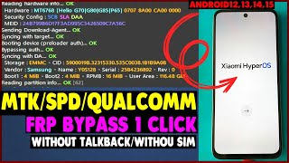 💯 New Method Frp Bypass 202425 MTKQualcomm  XiaomiPoco Frp Unlock Tool [upl. by Sivrup]