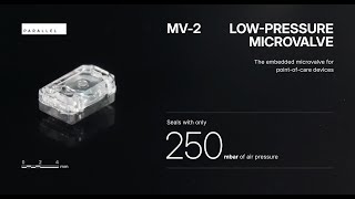 MV2 Low Pressure Microvalve [upl. by Ybab605]