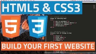 HTML5 and CSS3 beginner tutorial 2  Creating your first website [upl. by Beasley]