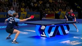 FULL MATCH  Timo Boll vs Truls Moregardh  FINAL  European Championships [upl. by Roosnam]