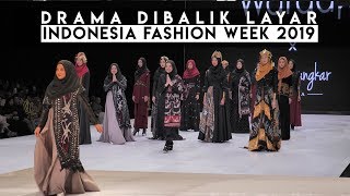 ZASKIA NGGAK PREPARE UNTUK IFW 2019 FASHION SHOWNYA GIMANA [upl. by Naimad]