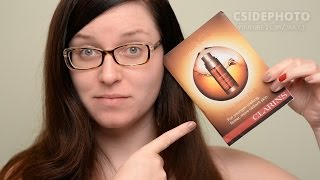 Clarins Double Serum Complete Age Control Concentrate 7 Day Test amp Review  CORRIE V [upl. by Enniotna]