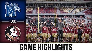 Memphis vs Florida State Game Highlights  2024 ACC Football [upl. by Gesner851]