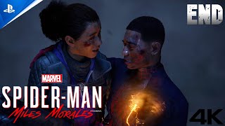 Good Bye Phin  Marvels SpiderMan Miles Morales  4k 60fps  Playthrough I The End [upl. by Gapin1]