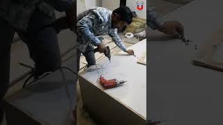 pasting screw with screwdriver drill screw screwdriver virulshorts drill drillmachine [upl. by Eliot]