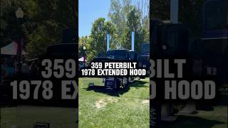 359 Peterbilt 1978 Extended hood diesel semi semitrucks semitruck peterbilt peterbilt359 [upl. by Rawdin939]