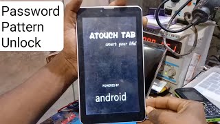 Atouch s04 Tab Hard Reset Pin Password Unlock [upl. by Leemaj]