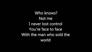 The Man Who Sold The World by Nirvana lyricsHQ [upl. by Rempe]