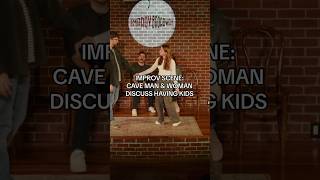 Cave Man  IMPROV GAME improv improvgame improvbroadway [upl. by Ziegler]