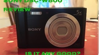 Sony DSCW800 Review [upl. by Aniteb15]