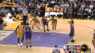 Peja Stojakovic Highlights vs Los Angeles Lakers 2004  37 points [upl. by Adhern281]