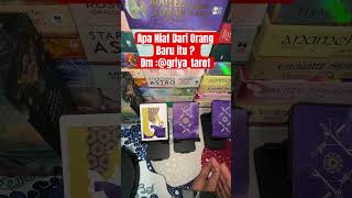 Apa niat dari orang baru itu niatorangbaru tarot tarotreading [upl. by Ainocal948]