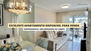 APARTAMENTO EXCELENTENO BAIRRO INDEPENDENCIA EM SÃO BERNARDO DO CAMPO [upl. by Arikehs407]