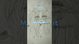 new art or old artart drawing anime cute masukberandakamu shortsfypシ゚viraldrawingdrawing [upl. by Irahcaz226]