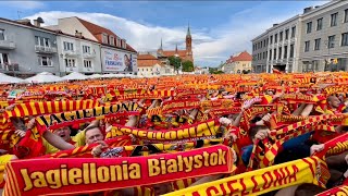 Jagiellonia Białystok Mistrzem Polski 💛❤️ [upl. by Sarat]