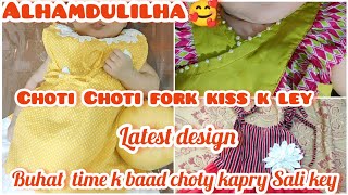 Eid spishal loan cotton dresses for baby girls Handmade summer dresses ideas for baby girls [upl. by Awjan]