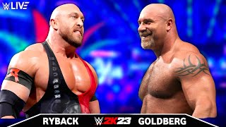 Goldberg vs Ryback  Extreme Rules Match At Royal Rumble  Oct 17 2024 [upl. by Nomsed]