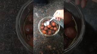 Gulab jamun recipe  mini gulab jamun cooking shorts [upl. by Lainad]