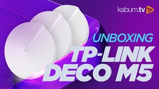 Problemas com Wifi TPLINK DECO M5 Unboxing KabumTV [upl. by Annalise]