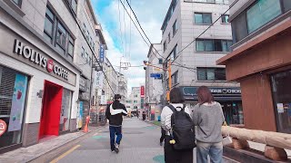 4K 서울 왕십리역 한양대 골목길 Korea Seoul Wangsimni Hanyang University alley walk [upl. by Aivin701]