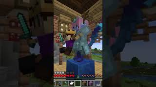 Joel makes a Statue for his wife minecraft gaming hermitcraft funny smallishbeans ldshadowlady [upl. by Pegasus]