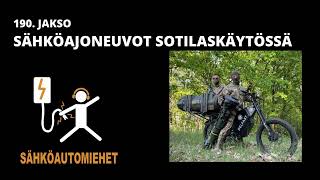 190 Sähköajoneuvot sotilaskäytössä [upl. by Nonnac]