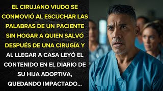 Cirujano viudo se conmovió al ESCUCHAR las PALABRAS de un PACIENTE SIN HOGAR a quien SALVÓ después [upl. by Abihsat]