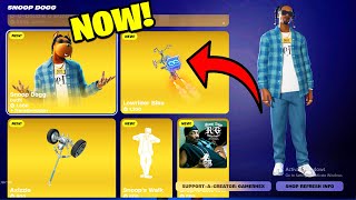 Snoop Dogg Skin in Fortnite item Shop Now  Fortnite Remix [upl. by Idrahs]