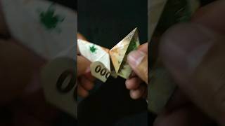 Cara 5 membuat bentuk kupu2 dengan uang kertas ✨ lipatankertas lipatuang origami [upl. by Nilak]