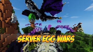 MINECRAFT SERVER EGG WARS  PIRATA E ORIGINAL 18  113 [upl. by Ahkeber]