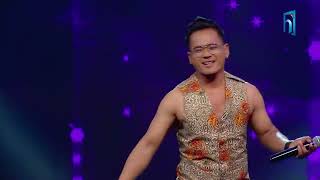 Henjan Makkar Bahadur quotOe Kajalquot  The Voice of Nepal Season 5 2023 [upl. by Balling]