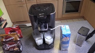 Philips Senseo Latte Duo HD6574 Kaffeepadmaschine  TEST [upl. by Atiuqrahs]