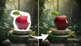 Blending Object into Background  Photoshop Compositing Tutorial [upl. by Crabb]