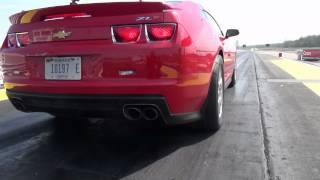 Lingenfelter Performance Engineering ZL1 at the track running 1103 at 130 MPH [upl. by Marilin]