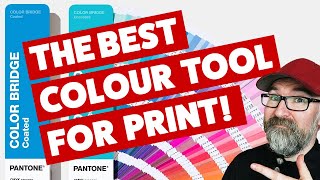 Pantone Bridge Guides  The Best Colour Tool For Graphic Designers 2021 [upl. by Nebur]