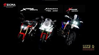 Top 3 Bikes of Hero on EICMA 2024BikePriceNepal [upl. by Gnemgnok49]