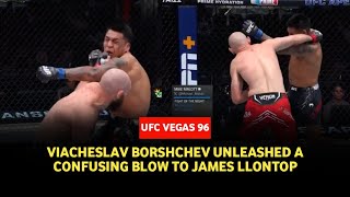 UFC Vegas 96 Results Viacheslav Borshchev Overcomes Head Collision Wins Fight Over James Llontop [upl. by Arnaldo]