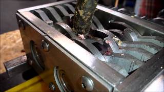 Stainless steel mini shredder for bio waste [upl. by Colfin465]