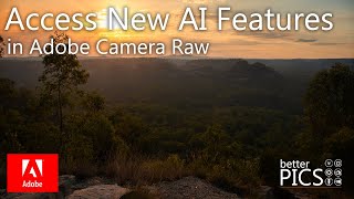 Access new features in Adobe Camera Raw V17  AdobeCameraRaw AI NewRelease [upl. by Atnicaj]